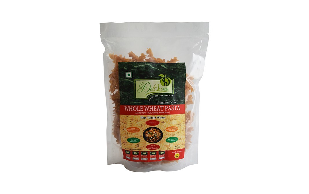 Delsano Whole Wheat Pasta    Pack  250 grams